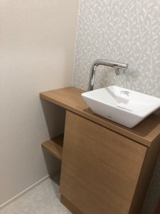 ローコスト住宅宇部山口防府の手洗い器